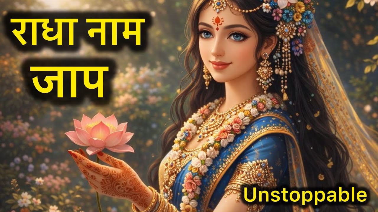 Unstoppable Radha naam jaap #radharani