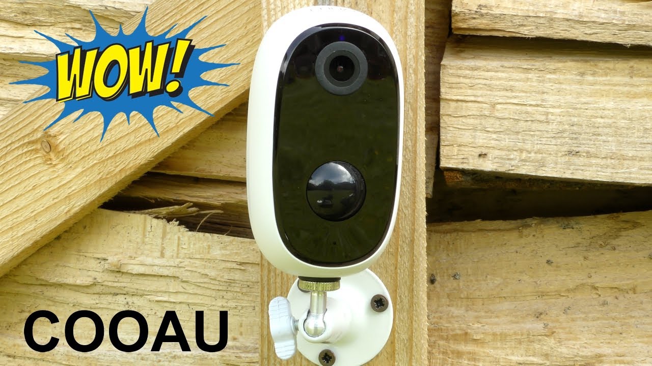 LA STAVI ASPETTANDO?? Cooau ZS-GQ1 Telecamera di Sorveglianza WIFI a Batteria - Recensione