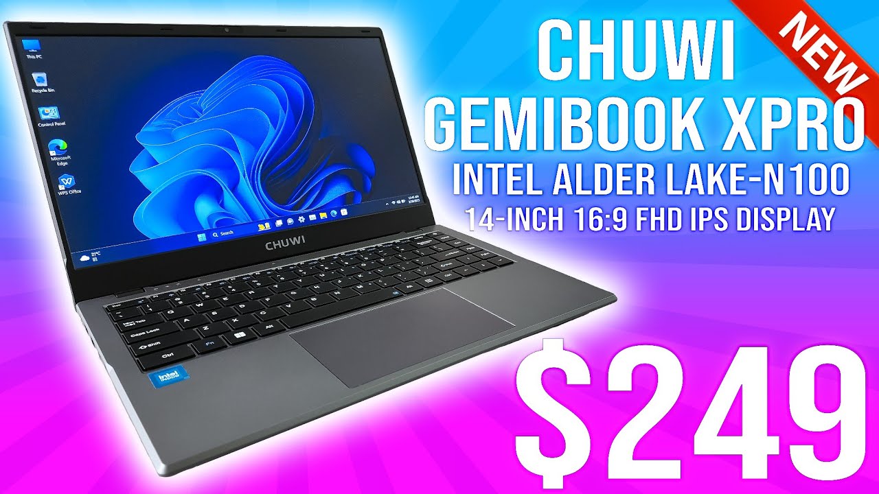 CHUWI GemiBook XPro Best Value 14-inch Notebook 2023 - Review