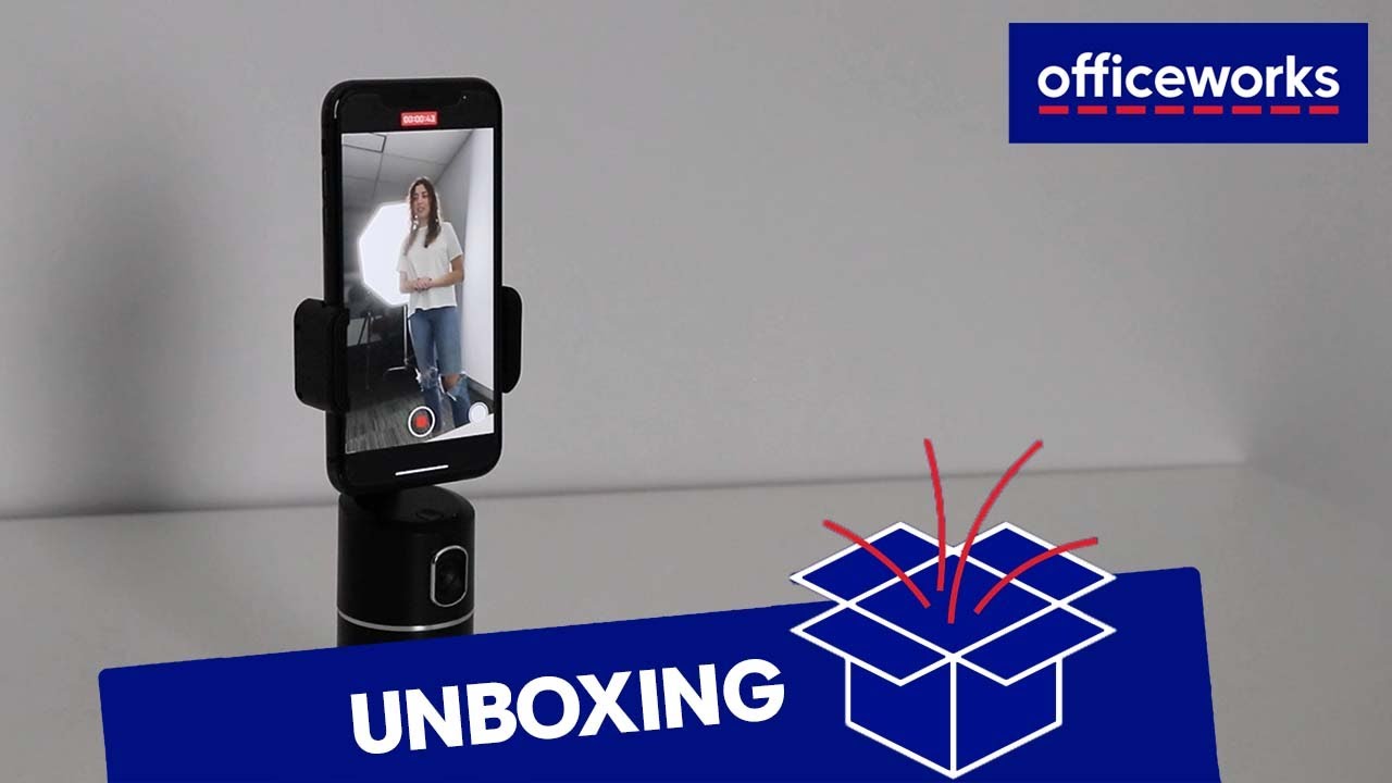 Otto Auto Tracking Phone Holder Mount with AI Camera Unboxing