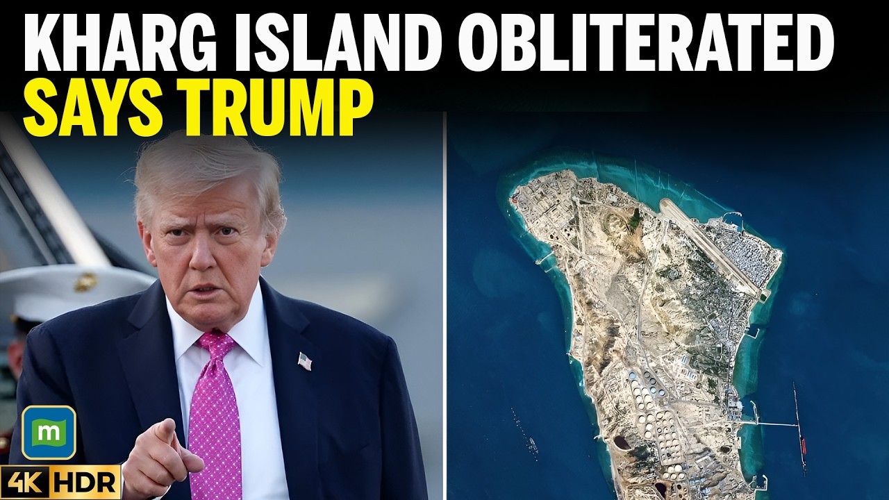 Trump Says US Bombing Raids &ldquo;Obliterated&rdquo; Military Targets on Iran&rsquo;s Kharg Island