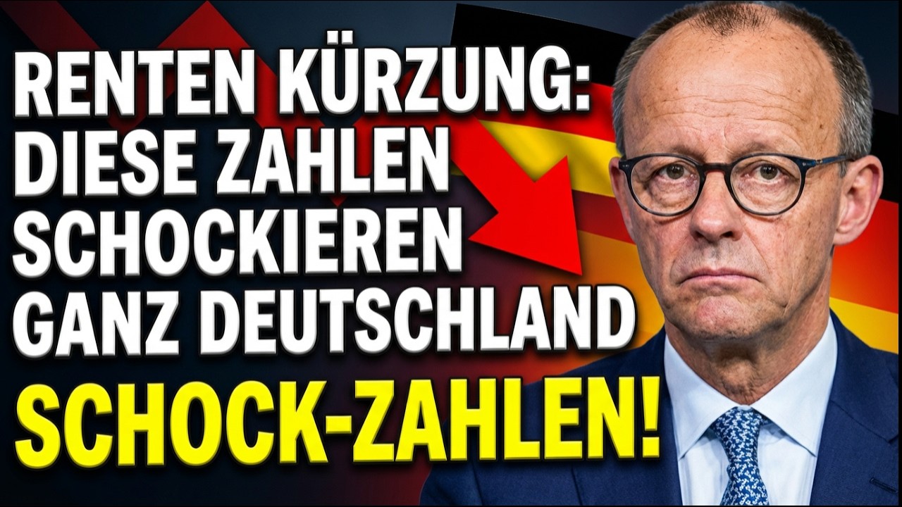 📉 Renten Kürzung  Diese Zahlen schockieren ganz Deutschland