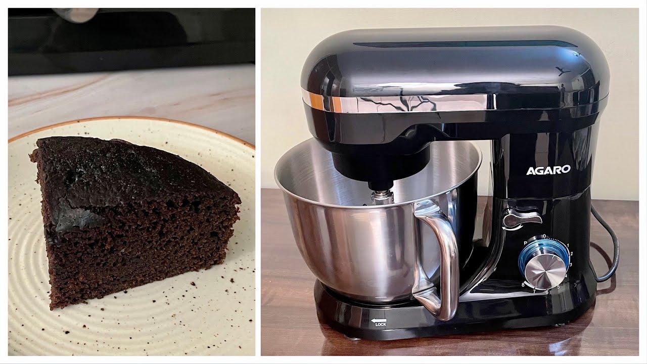 AGARO Royal Stand Mixer Review | Eggless Double Chocolate Cake | Affordable Stand Mixer