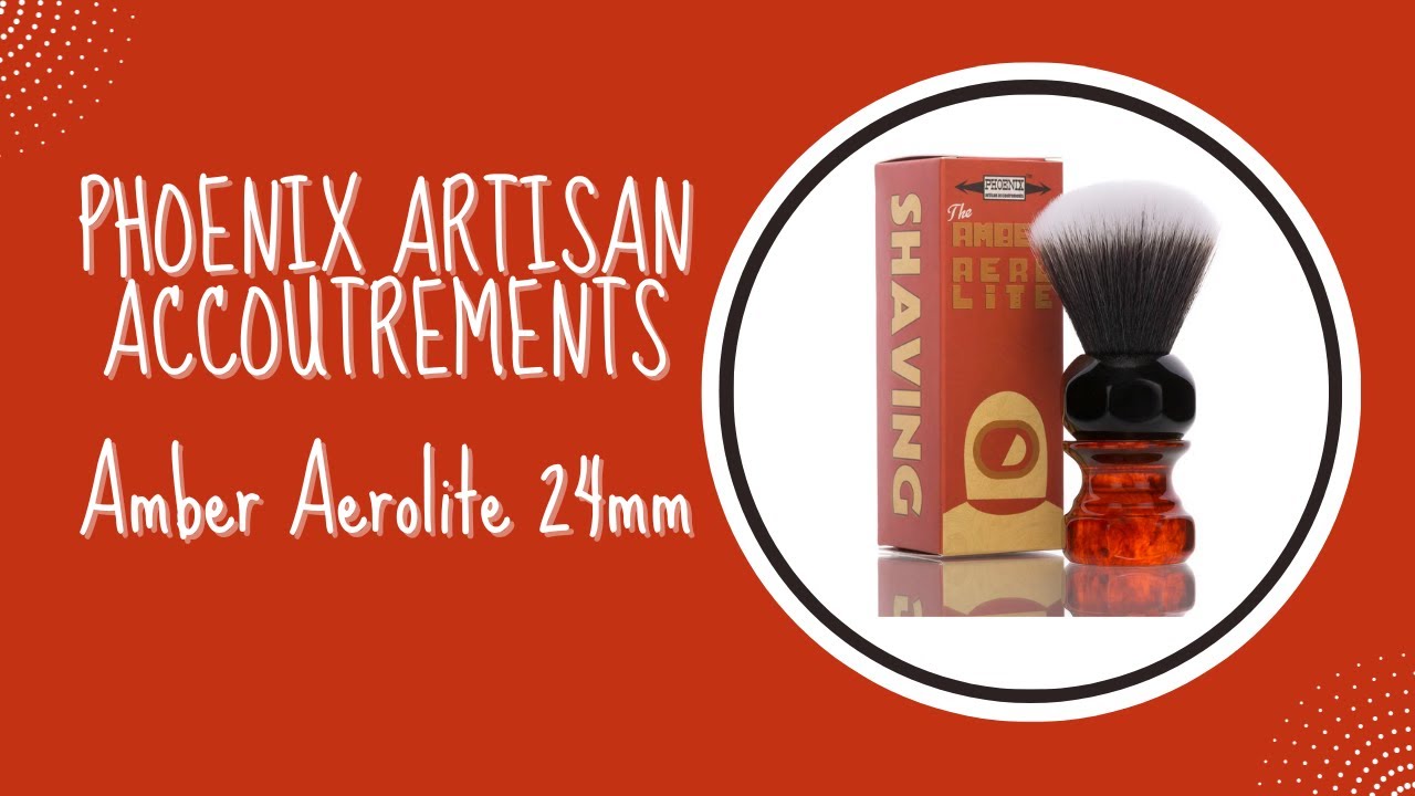 Phoenix Artisan Accoutrements Amber Aerolite 24mm δοκιμή!