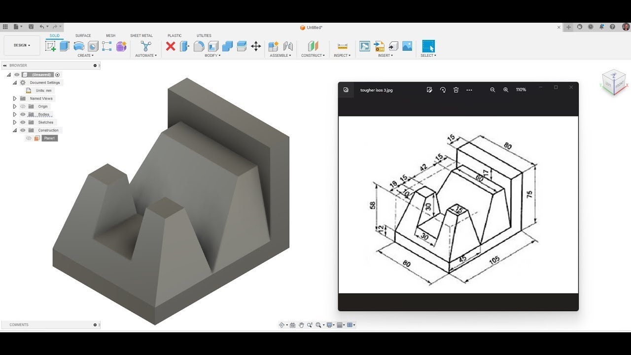 Autodesk Fusion Tutorial - Lofting and Offsetting Work Planes