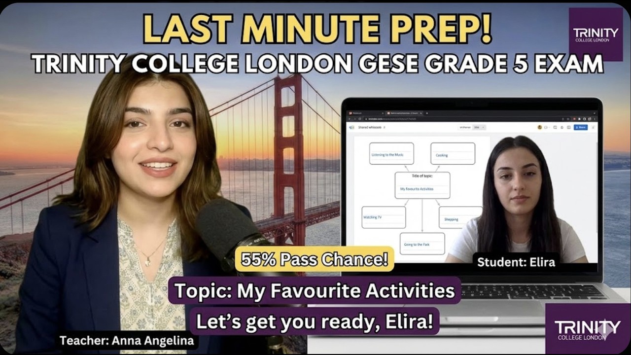 B1 English Test (GESE Grade 5) | SELT British Citizenship| Trinity College London ILR UK