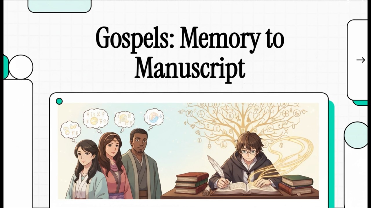 Gospels : Memory to Manuscript