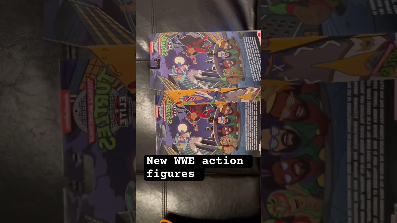 New WWE action figures 