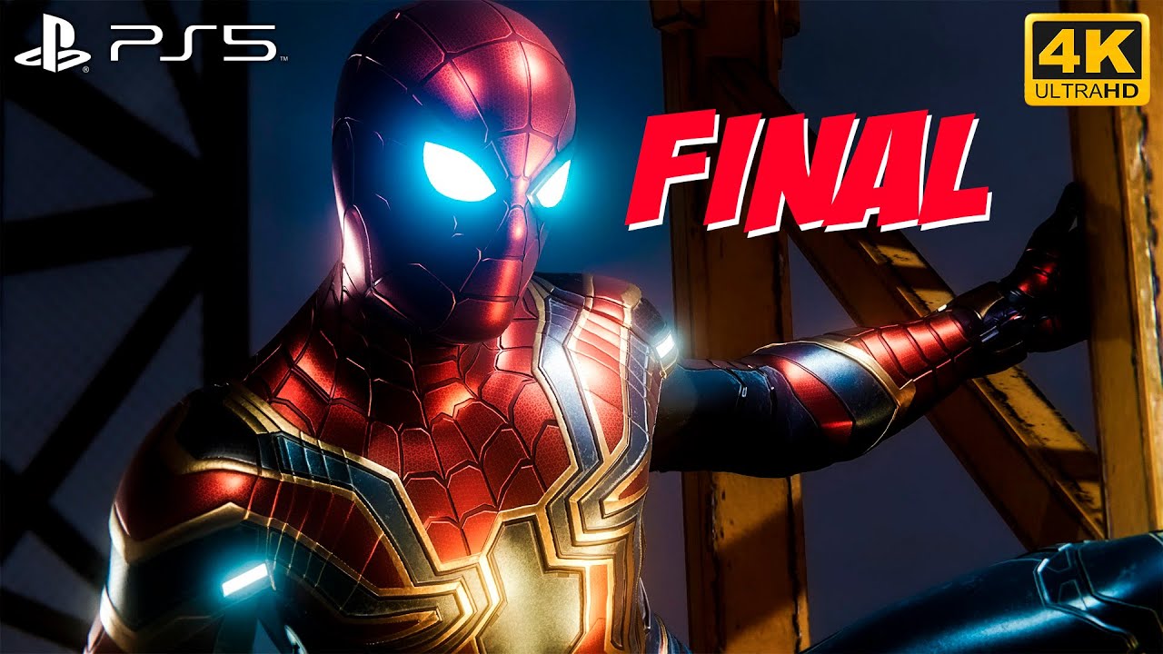 SPIDER-MAN - O FINAL DLC GUERRAS TERRITORIAIS (PS5) 4K 60fps