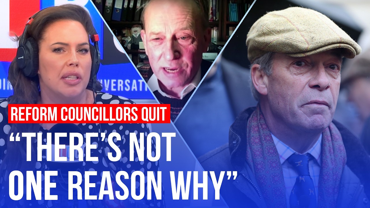 Why are Reform UK councillors resigning? | LBC