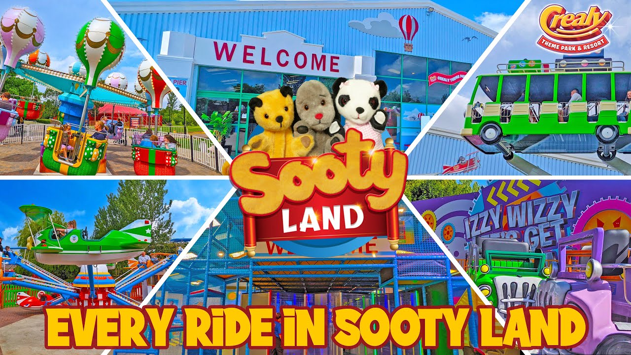 Every Ride in Sooty Land at Crealy Theme Park (May 2022) [4K]