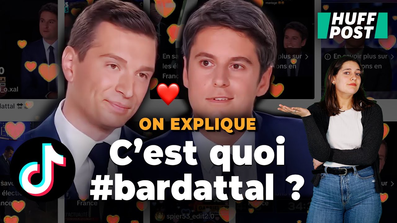 TikTok invente des histoires d’amour entre Bardella et Attal, et ce n’est pas anodin