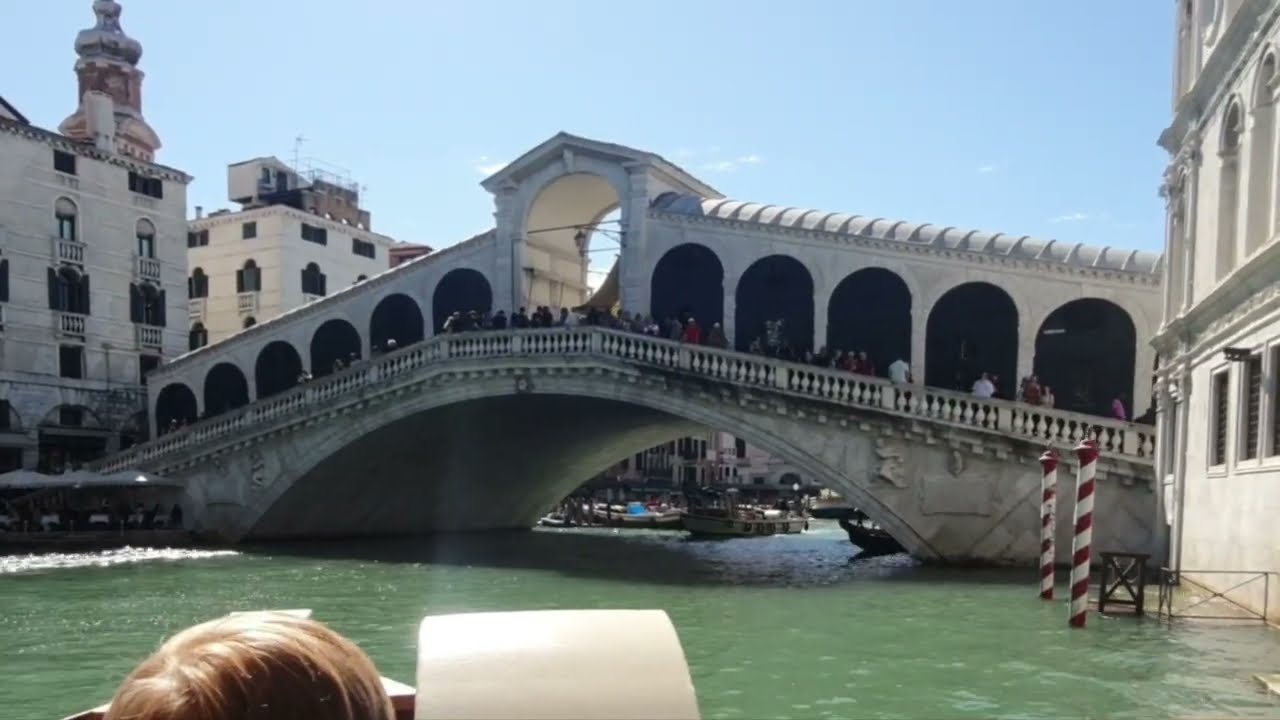Venedig  Canal grande  Lido