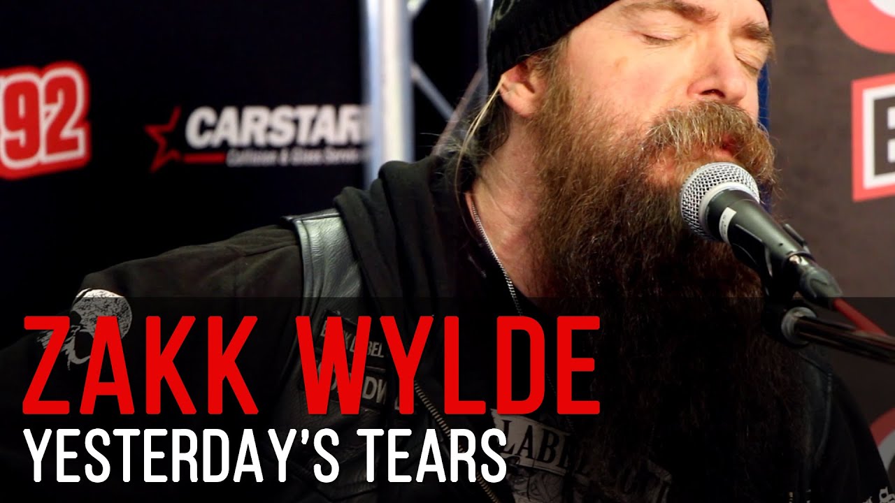 Zakk Wylde 'Yesterday's Tears' Live In The CJAY 92 Rock Room