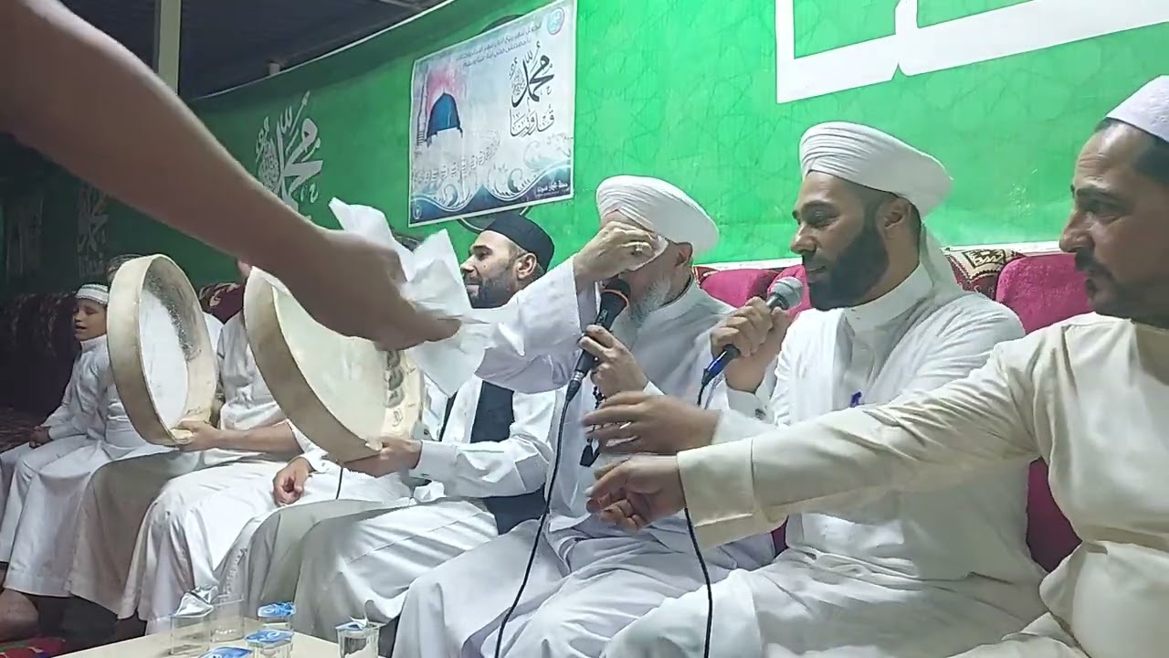 (1) المنشد الشيخ علي حمد الزواي في جويبه البو موسى