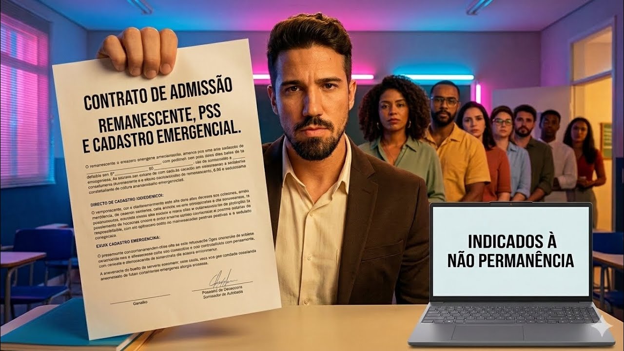 Atribuição de aulas 2026: Quem pode fazer a inscrição no cadastro emergencial? VEJA!