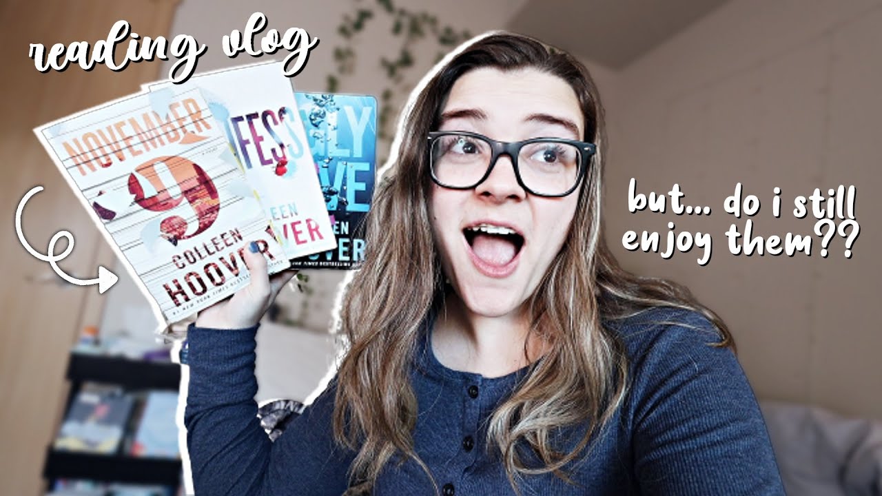 Rereading Colleen Hoover romance books.... but do I feel the same? 😬🥲