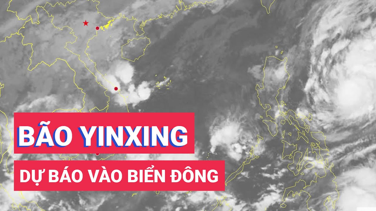 Bão Yinxing mạnh cấp 11, giật cấp 14, dự báo vào Biển Đông
