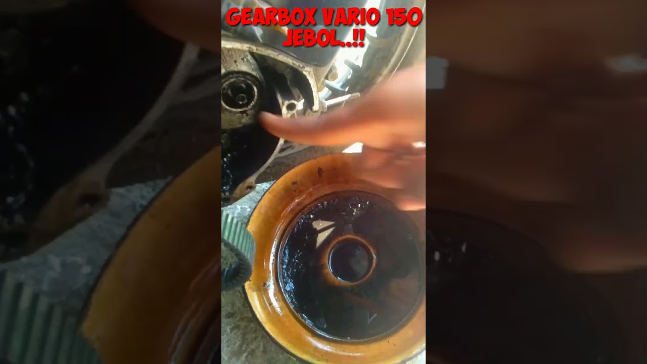 Gearbox vario 150 jebol guys, gimana memurut kalian?