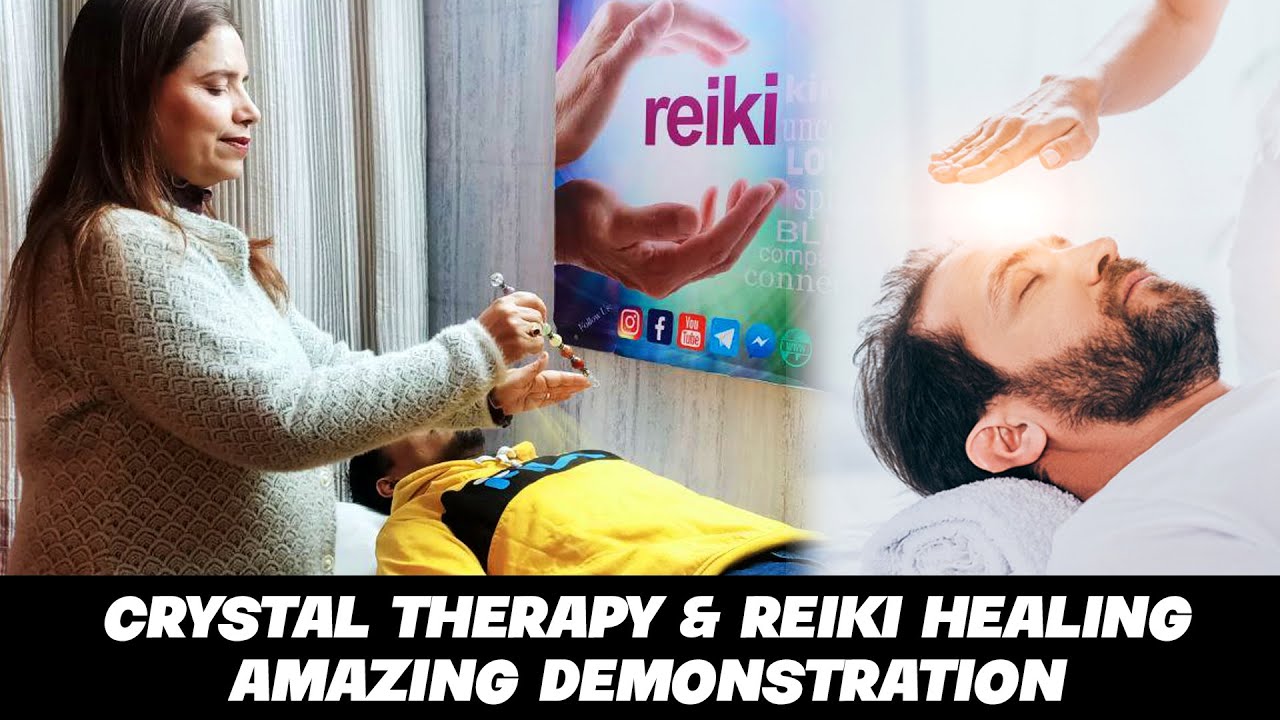 Introducing Crystal Reiki Healing - Amazing Demonstration