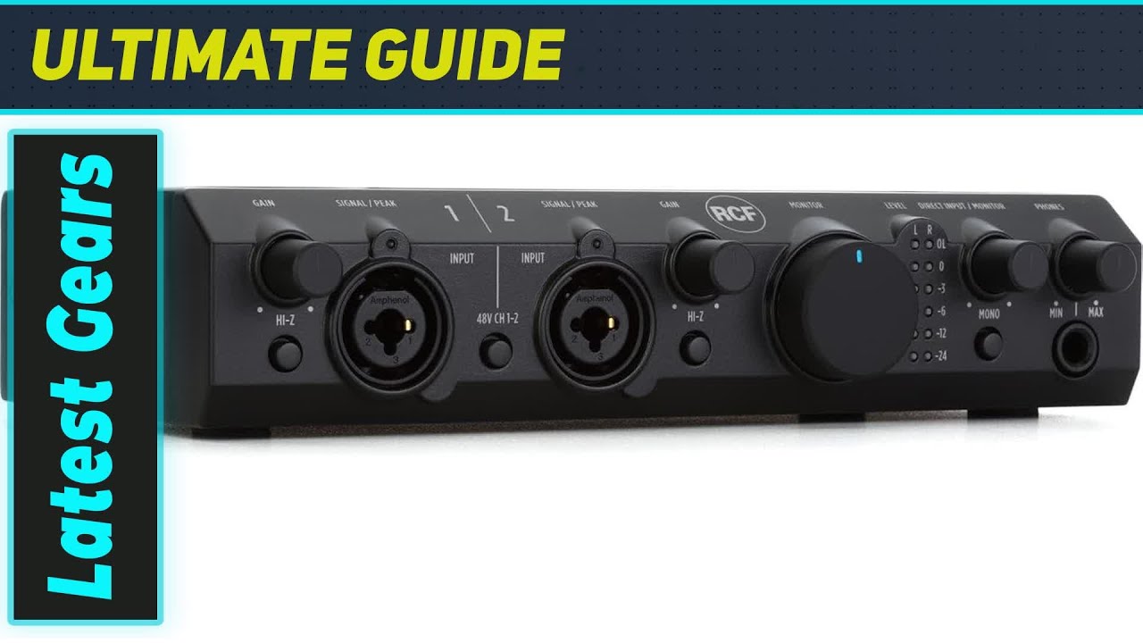 RCF TRK PRO2: Is This The Best Budget Interface?