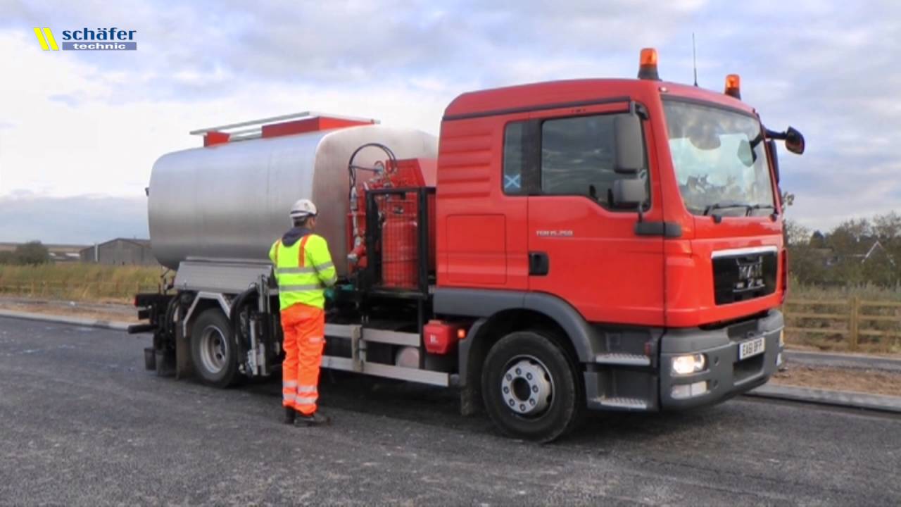 Maschinen für den Heißasphalteinbau