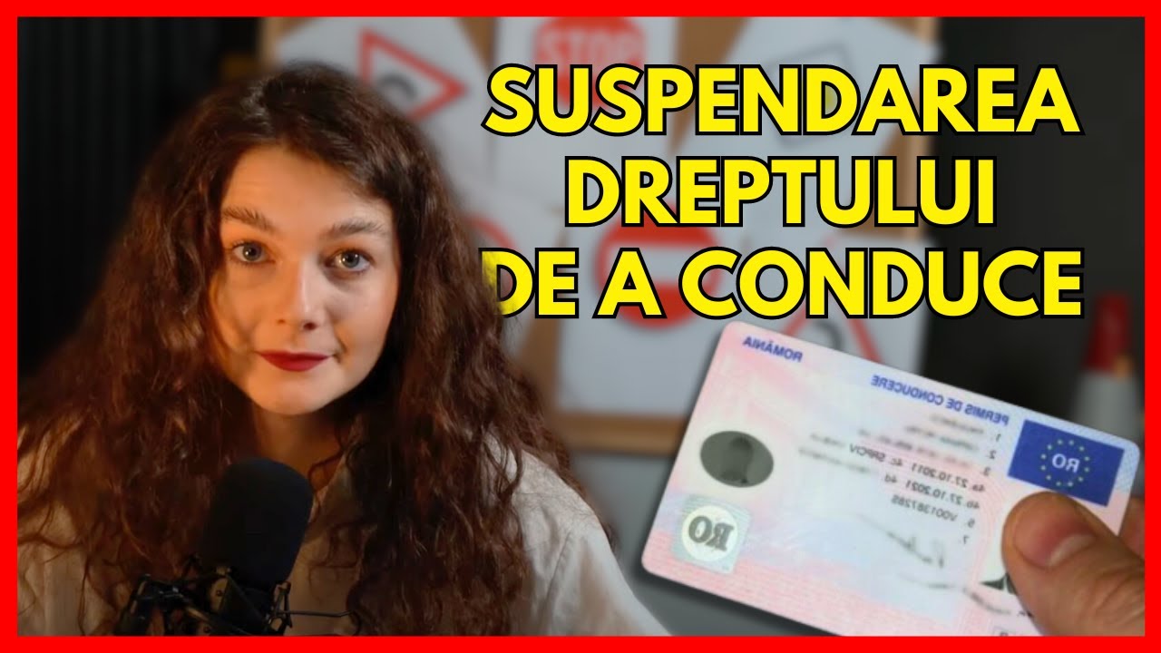 SUSPENDAREA DREPTULUI DE A CONDUCE | Legislația Rutieră Altfel