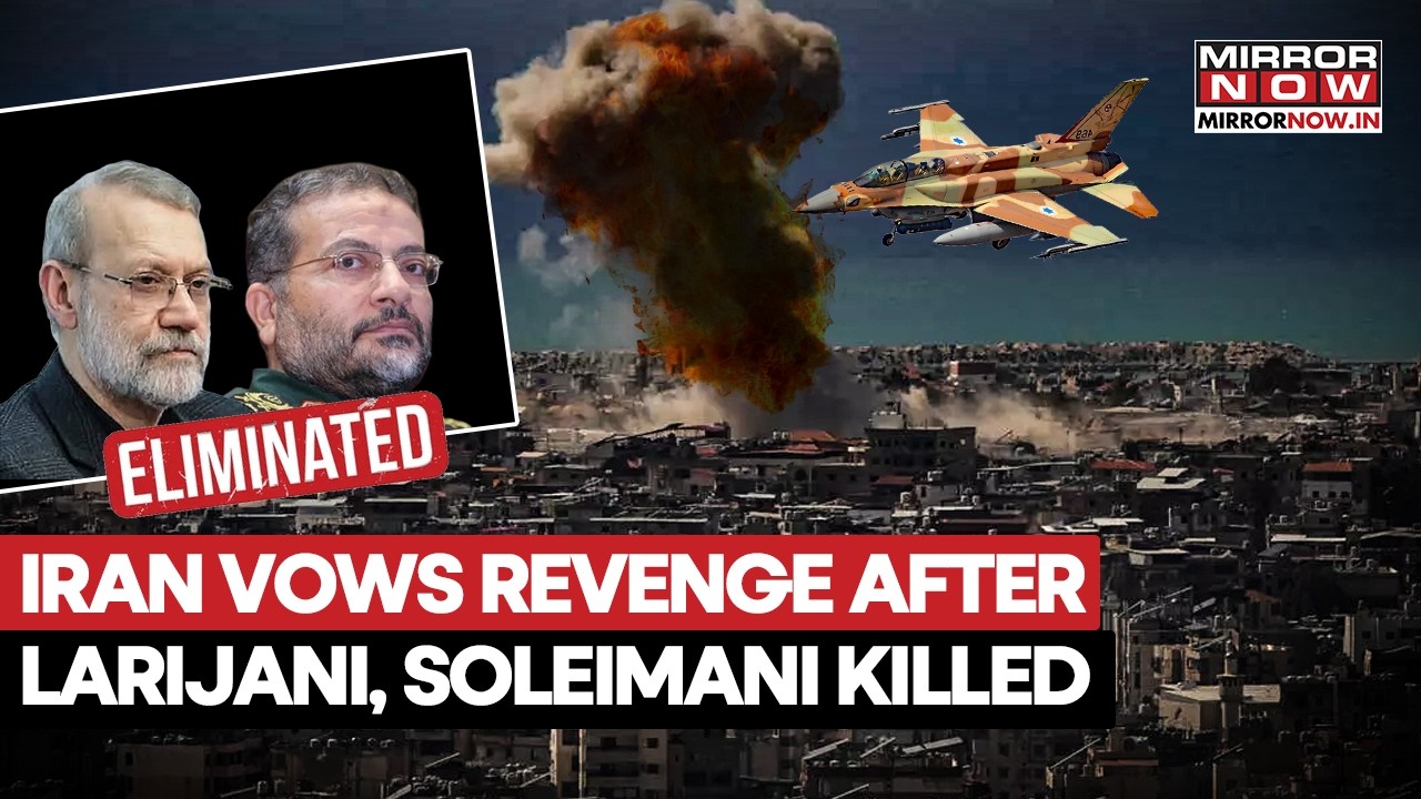 'MARTYRDOM IN HEAVEN...': Iran Vows Chilling Revenge After Larijani, Soleimani Confirmed Dead