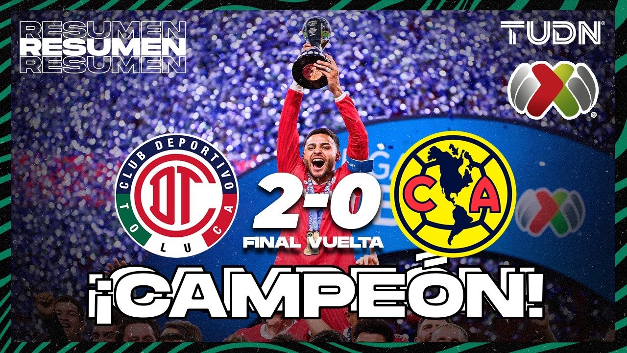 Resumen y goles | Toluca 2-0 América | Liga MX - Clausura 2025  - Jornada 20 | TUDN México