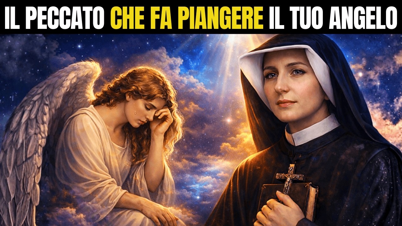 Il peccato più ignorato che fa soffrire il tuo angelo custode (la rivelazione di Santa Faustina)