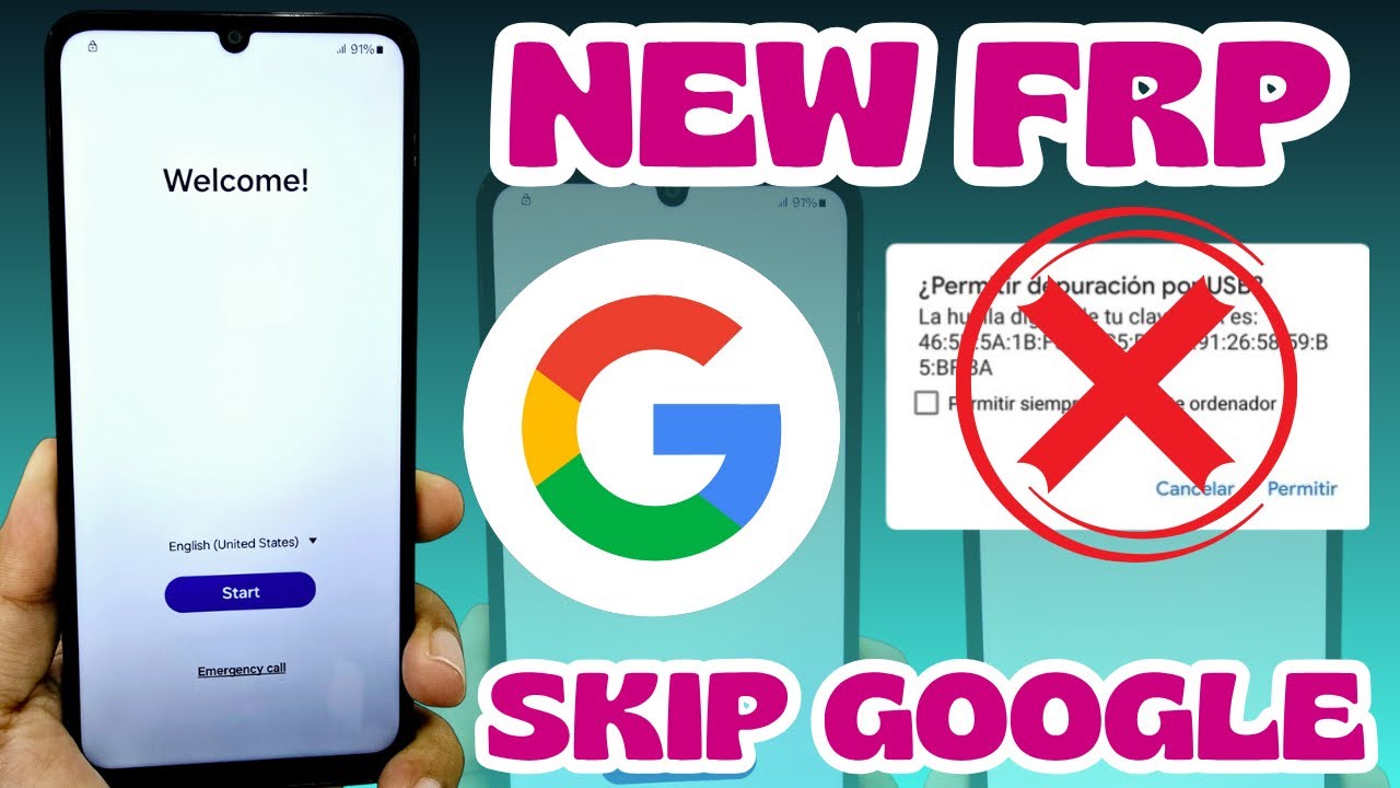 НОВЫЙ МЕТОД - Обход FRP для Samsung a04 a04e с аккаунтом Google