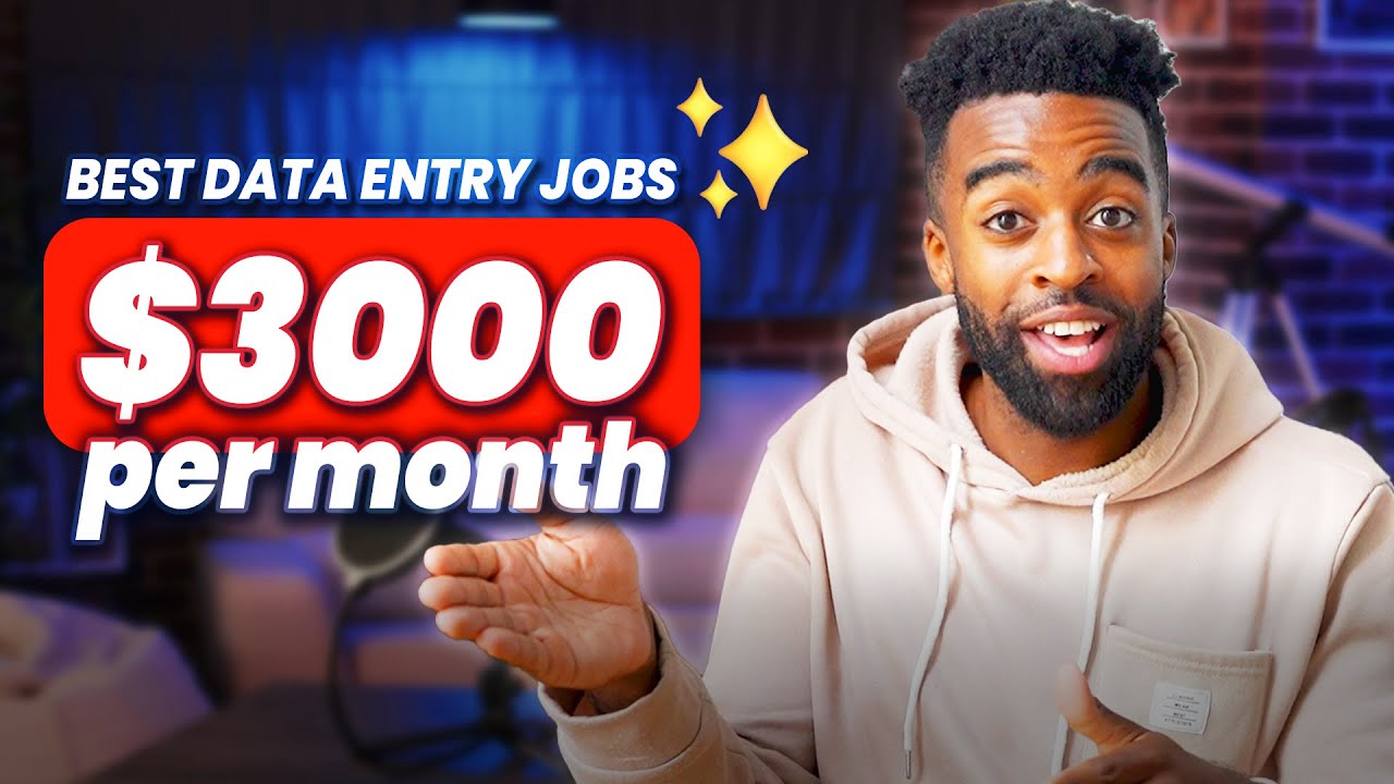 Best Data Entry Jobs You Can Do From Home