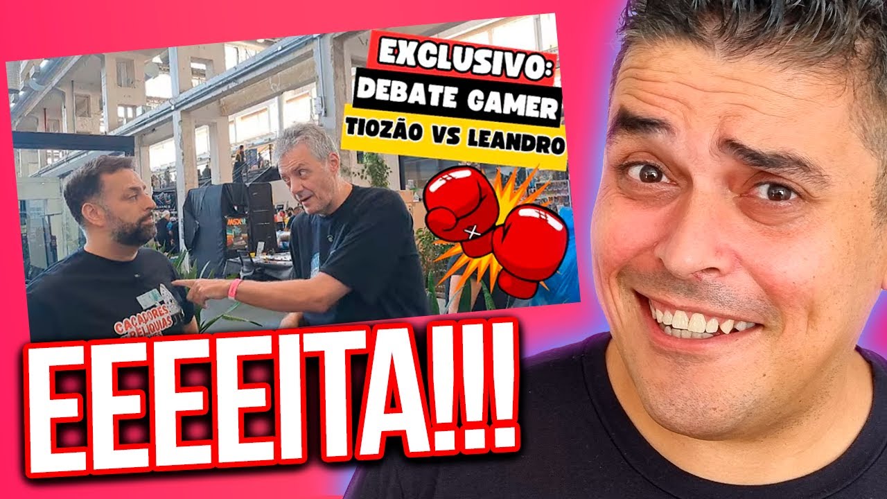 React da Treta do Tioz&atilde;o com Leandro (E Joguinhos) | TV Velbinho