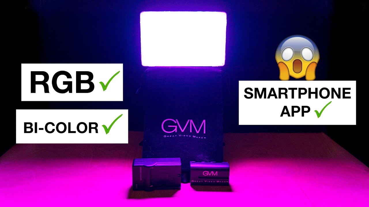 GVM // RGB-10S RGB Video/Photography LED Light Review and How-To
