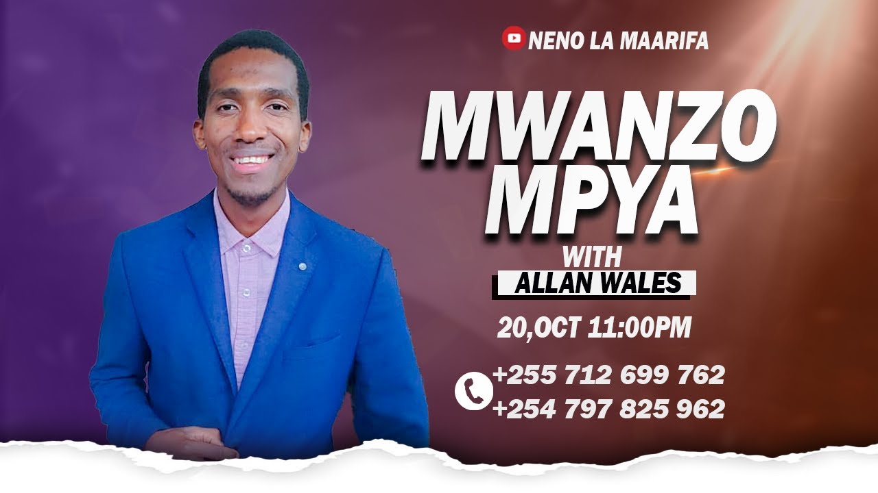 MWANZO MPYA || 20 OCTOBER 2025