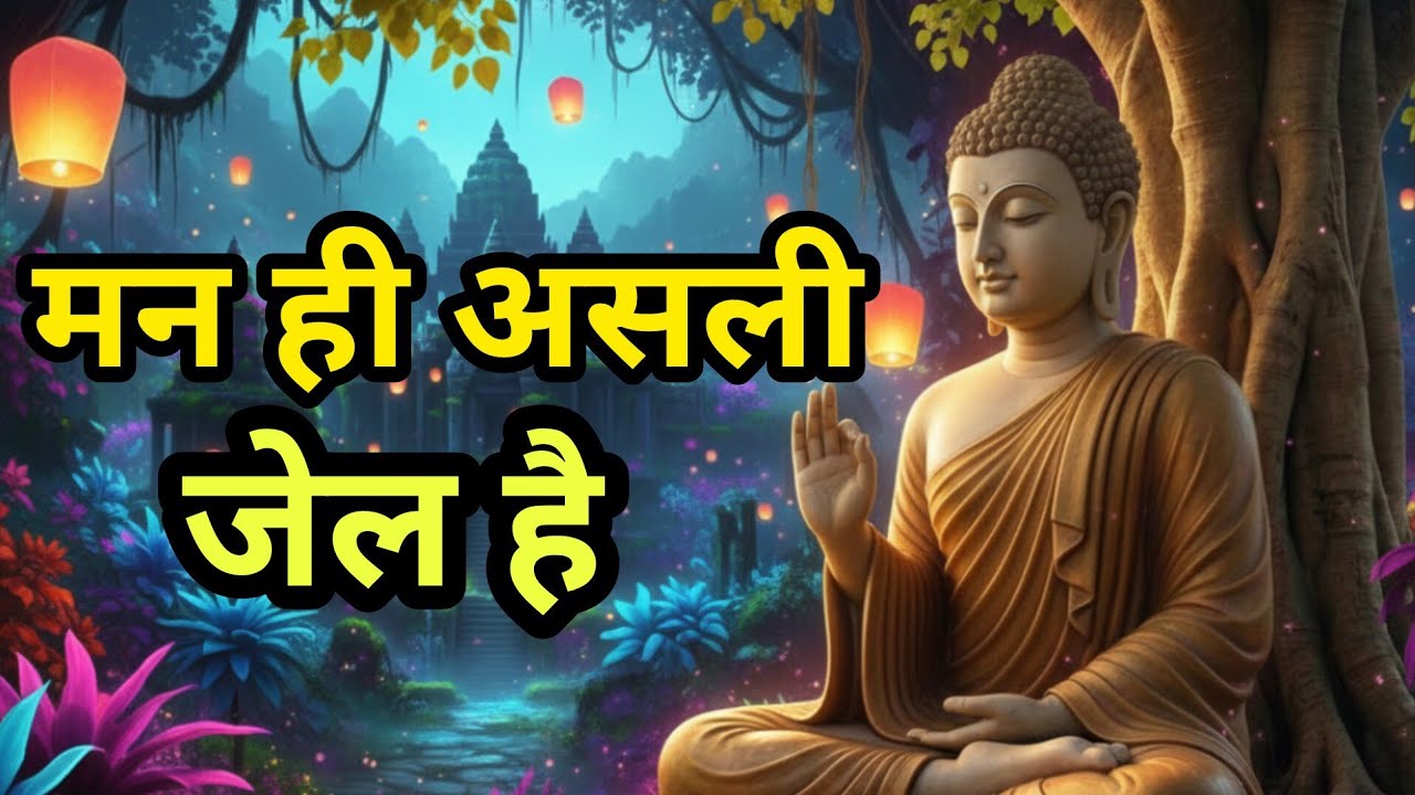 मन ही असली जेल है #बोधि  #bodhi #buddha #budhhagyaan