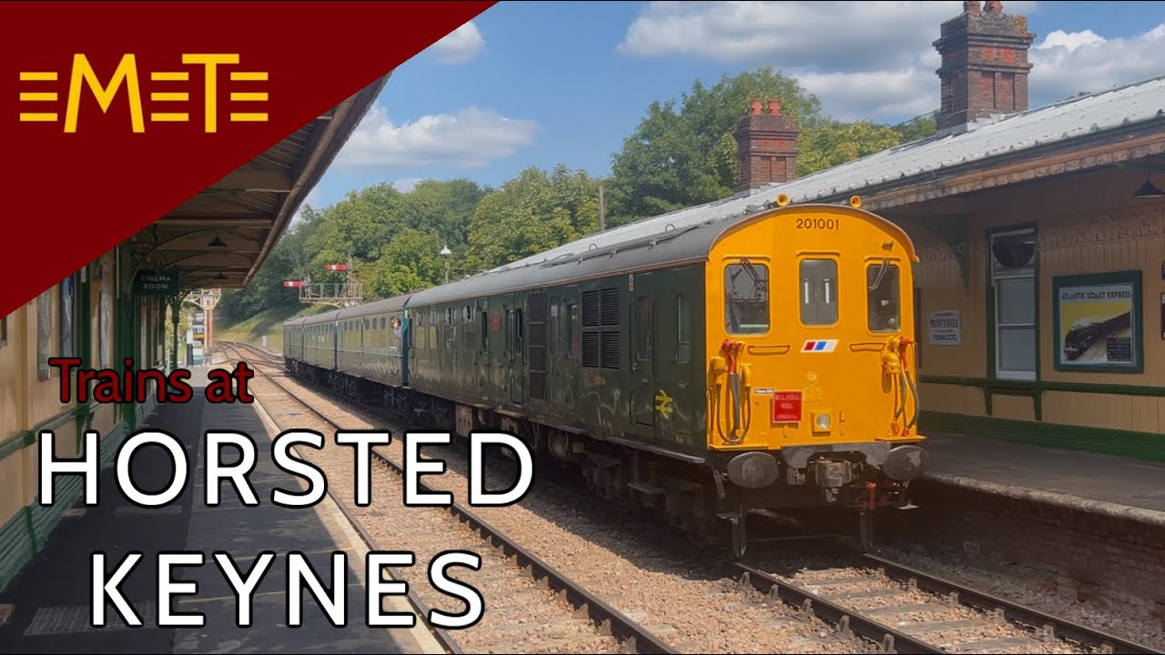 Trains at Horsted Keynes, Bluebell Railway