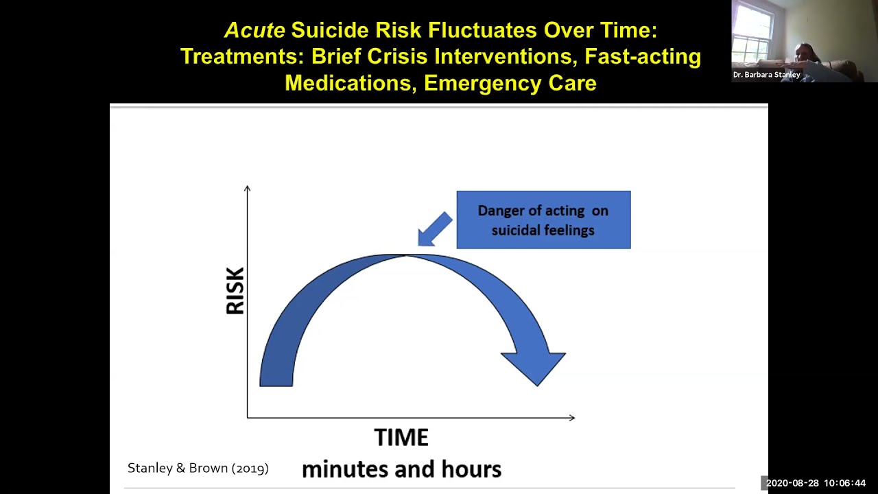 Safety Planning with the Stanley-Brown Safety Plan: Dr. Barbara Stanley