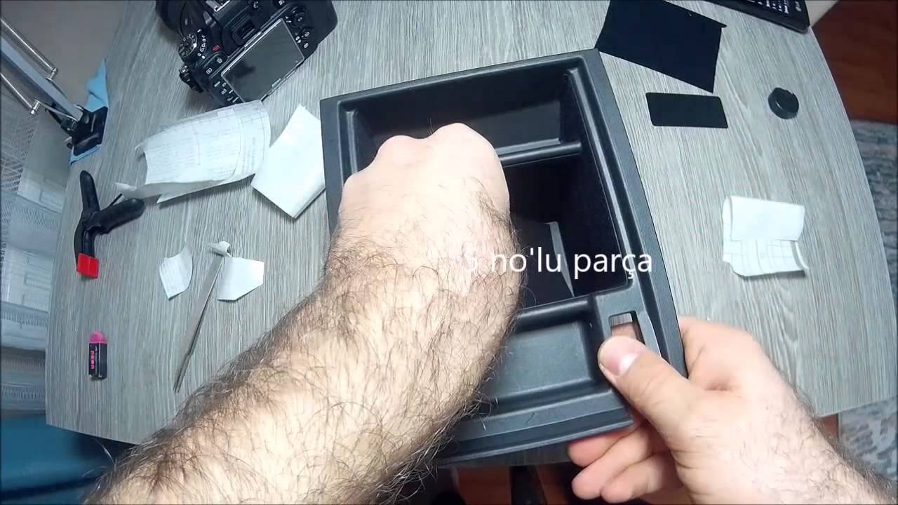 Seat Leon mk3(5f) Kolçak İçi Kadife Folyo Kaplama -DIY - Tutorial