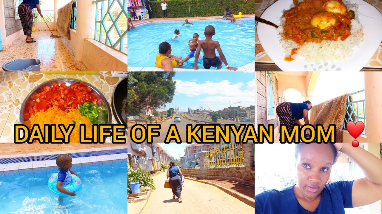 A WEEKEND IN THE LIFE OF A KENYAN MOM❣️|SWIMMING|HOSTING|CLEANING|MEALPREP #eggcurryrecipe