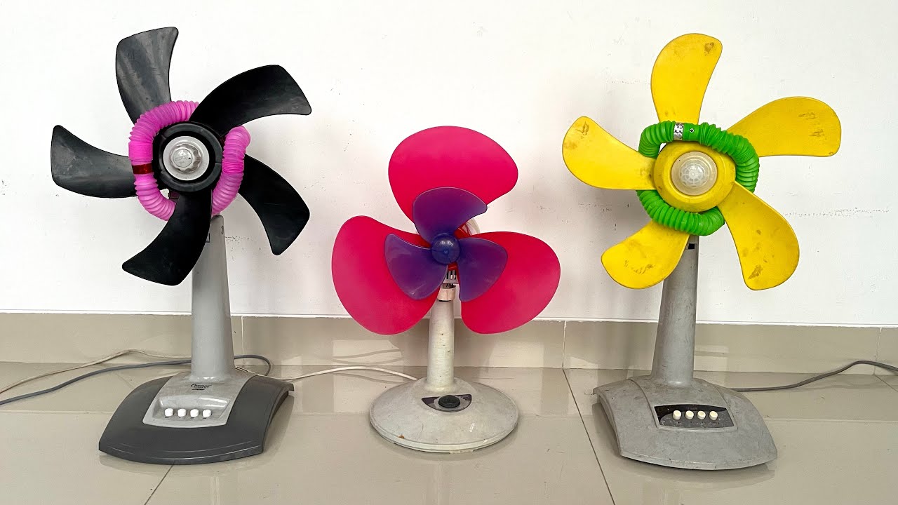 Fan - Kipas Angin baling baling Pop Light vs double