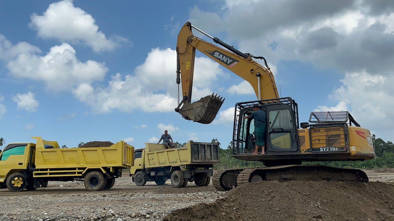 Fast & Precise! Excavator Loads Soil to Truck Nonstop  | Heavy Equipment Construction
