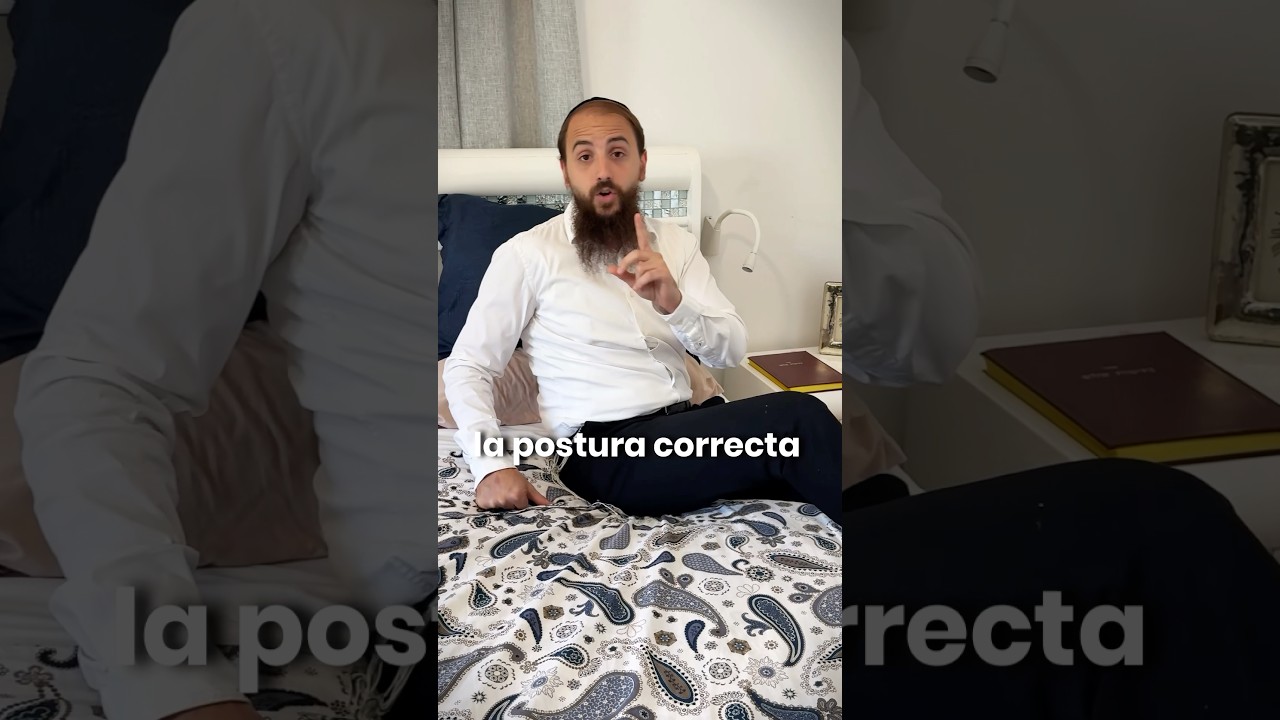 La postura para un sue&ntilde;o renovador seg&uacute;n la Kabalah 😴✨📖