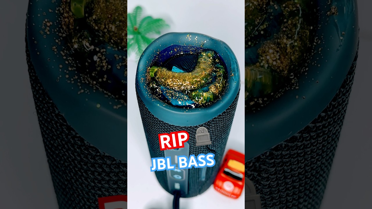 RIP JBL bass. #shorts #ripjbl #experiment #basschallenge #jblflip6 #music