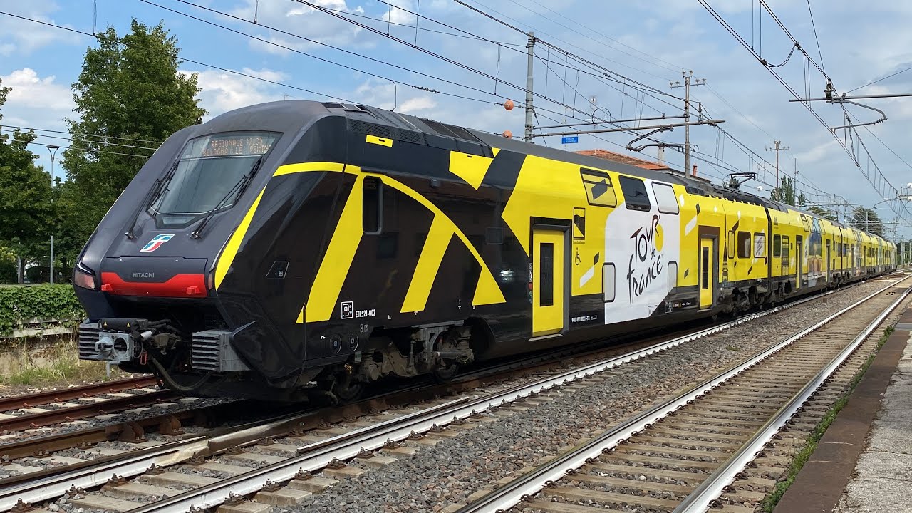 IL TRENO ROCK “TOUR DE FRANCE” 2024 di Trenitalia TPER!