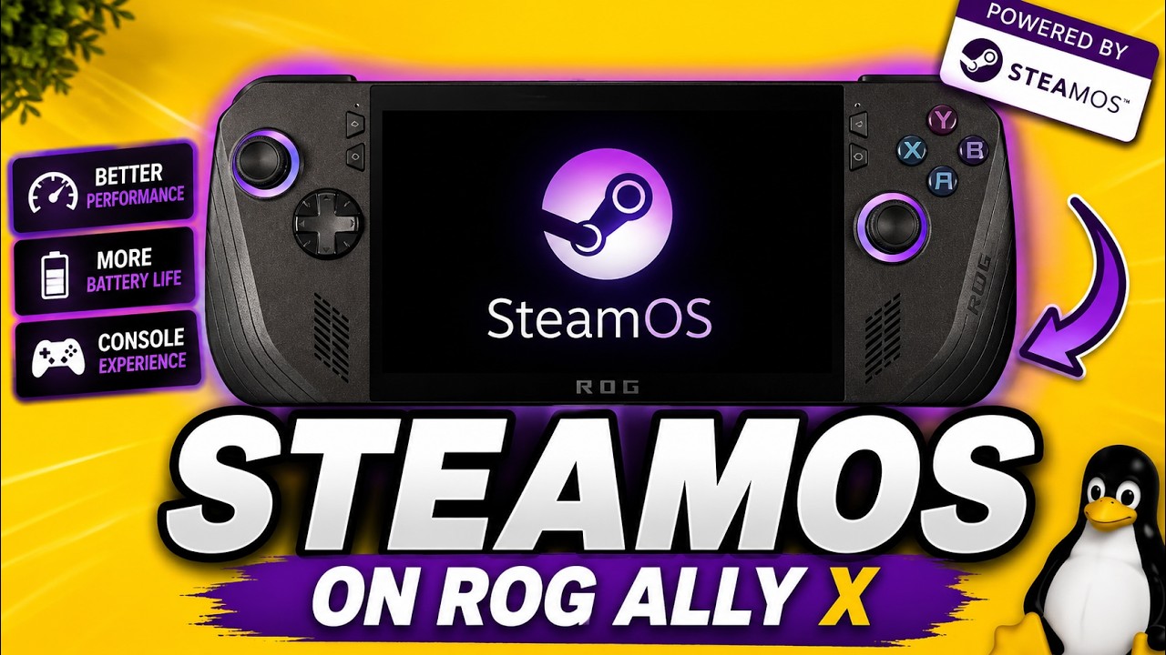 How To Install SteamOS on ROG Ally X (And Why You Should) * FULL TUTORIAL *