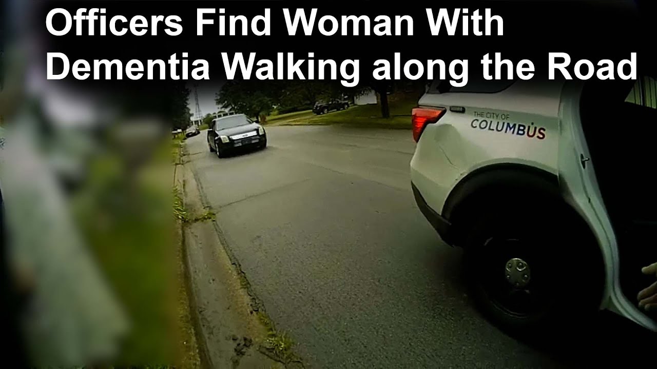 Officers Help Woman With Dementia who was found Walking down the Street.