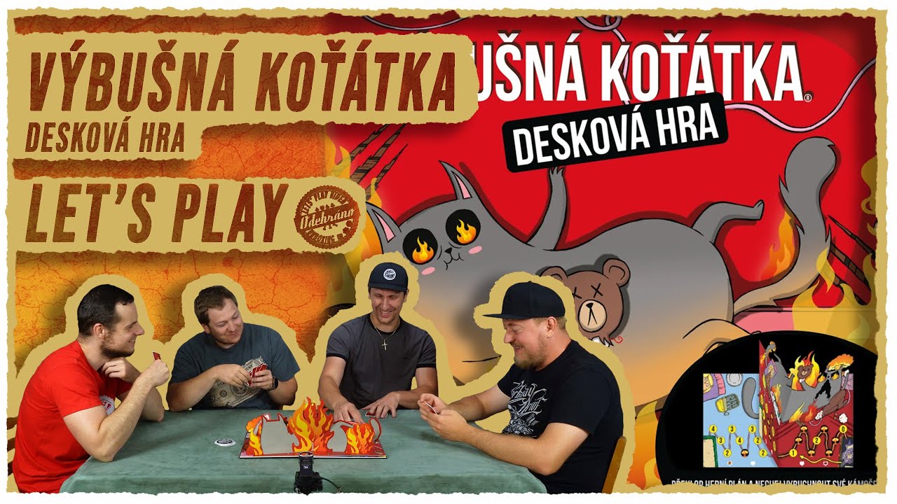 ODEHRÁNO - Výbušná koťátka: Desková hra [LET'S PLAY]