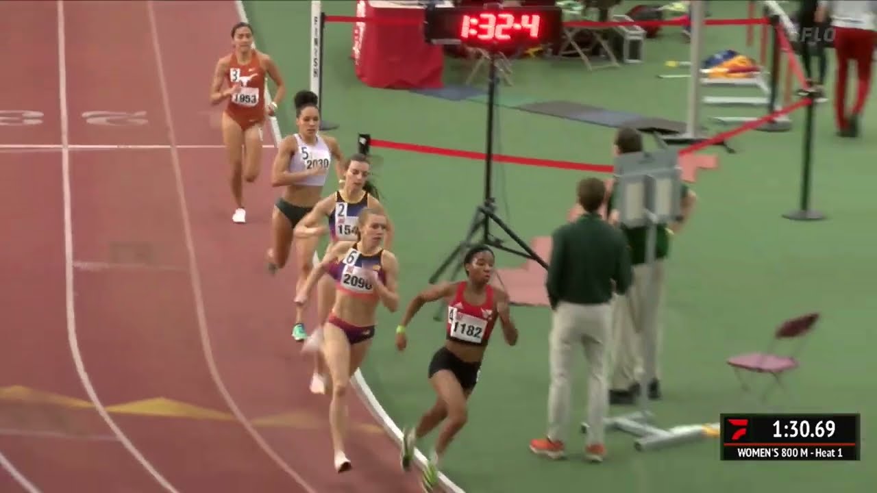 Olivia Baker Runs 2:00 To Win Boston 800m!