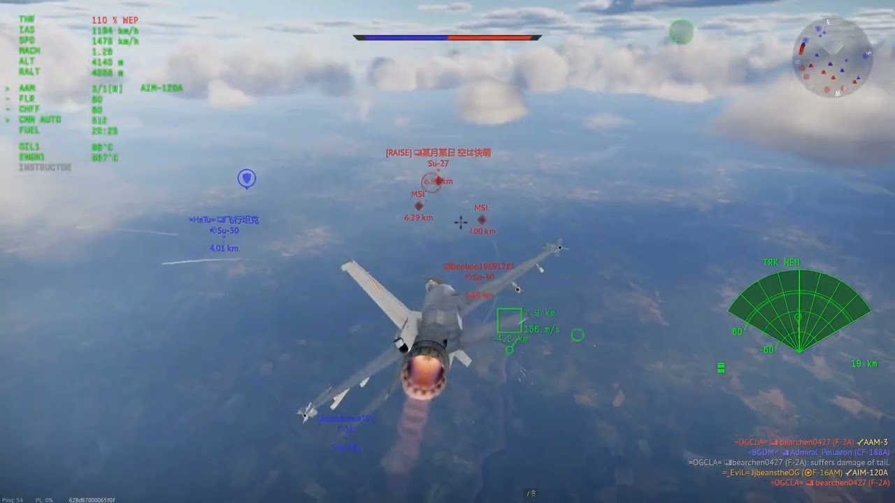 F-16AM Warthunder Gameplay 